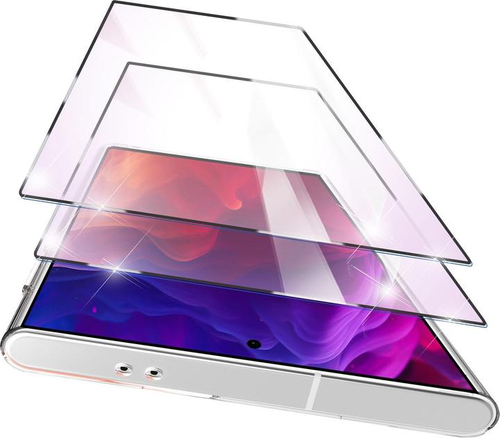 Produktbild Nalia 2x Schutzglas & 1x Applikator (2 Stück, Samsung Galaxy S24 Ultra)