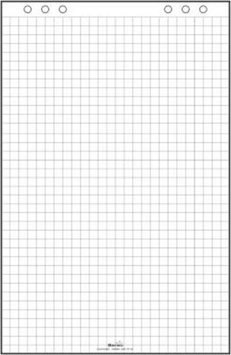 Produktbild Berec Flipchartpapier blanko+kariert