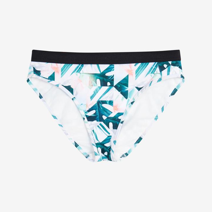 Image du produit Olaian Bas de maillot de bain fleuri surf Fille - 900 Buddy rose nero (12, 13, 14)