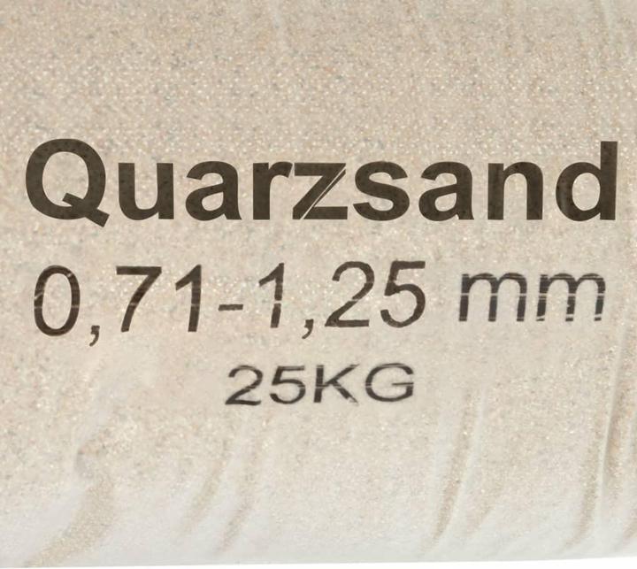 Produktbild VidaXL Filtersand 25 kg 0,5-1,0 mm