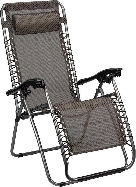Abbey Camp Stoel - Chaise Longue III - Antraciet