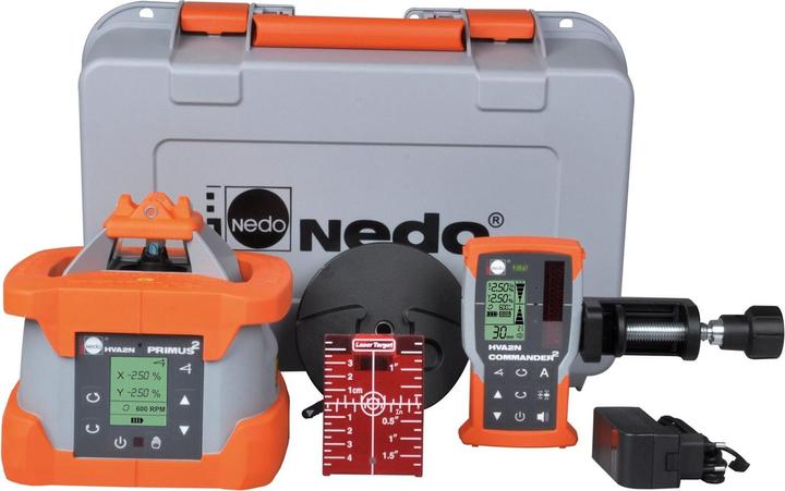 Actual product image Nedo NV472061 Primus2 HVA2N Baulaser + Commander2 Empfänger!