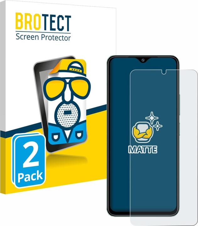 Productafbeelding BROTECT Antireflecterende schermbeschermer mat (2 Stuk, Xiaomi Redmi A3)