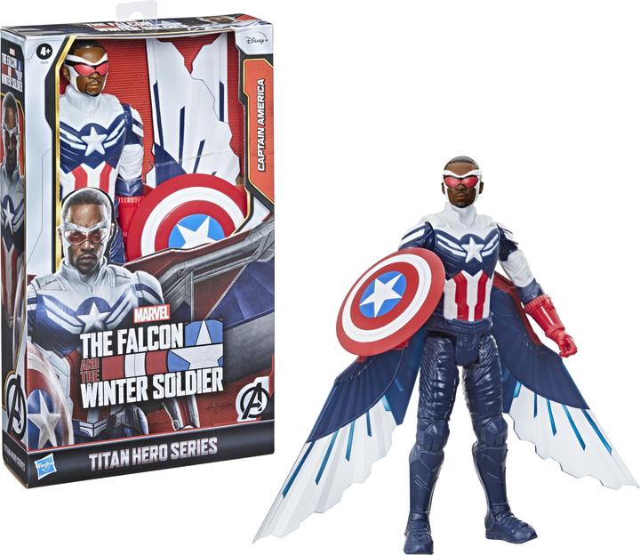 Produktbild Hasbro Marvel Avengers Titan Hero Serie Captain America