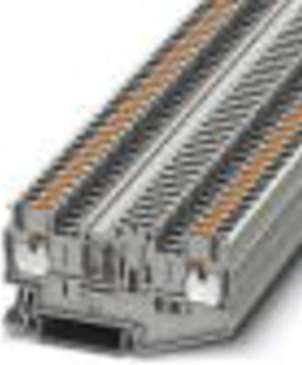 Actual product image Phoenix Contact PT 2,5-TGB 3210192 Disconnect terminal block Number of poles: 2 0.14 mm² 2.50 mm² Grey 50 pcs.
