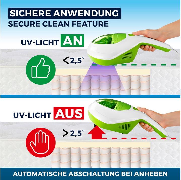 Produktbild Maxxmee Milben-Handstaubsauger