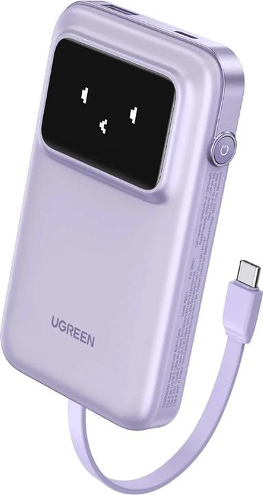 Actual product image Ugreen PB511 Uno, 10000mAh, 30W, QC + PD, Purple (10000 mAh, 30 W)