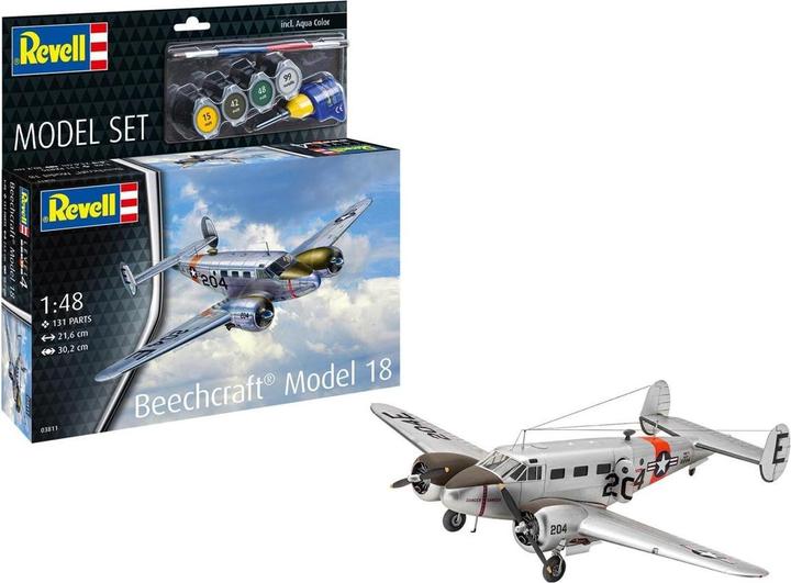Actual product image Revell Model Set Beechcraft Model 18