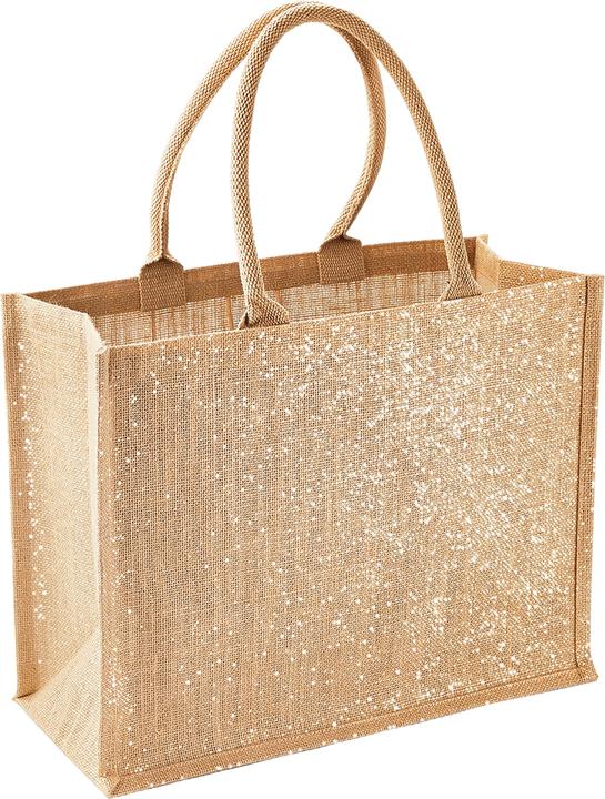 Immagine prodotto Westford Mill Borsa in iuta con brillantini metallici (21 l)