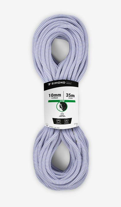Immagine prodotto Simond Corde d'escalade 10 mm x 35 m - Klimb Gym Bleu (35 m)