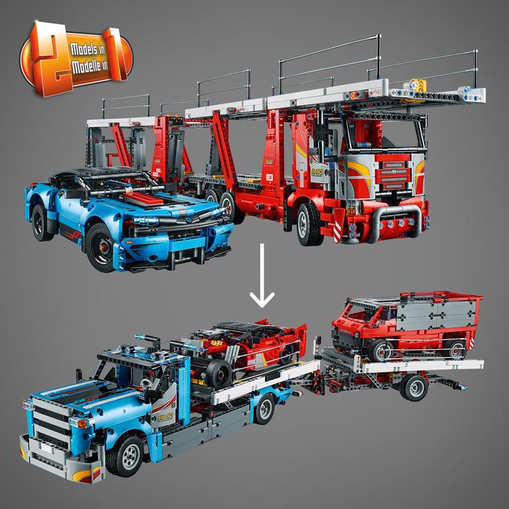 Actual product image LEGO car transporter (42098, LEGO Technic)