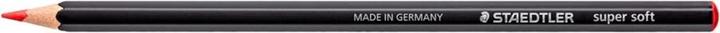 Image du produit Staedtler Crayon de couleur soft 24ST (Orange, Pink, Magenta, Cyan, Bordeaux, Green, Grey, Noir, Purple, Blanc, Red, Jaune, Bleu, Brown, 24 x)