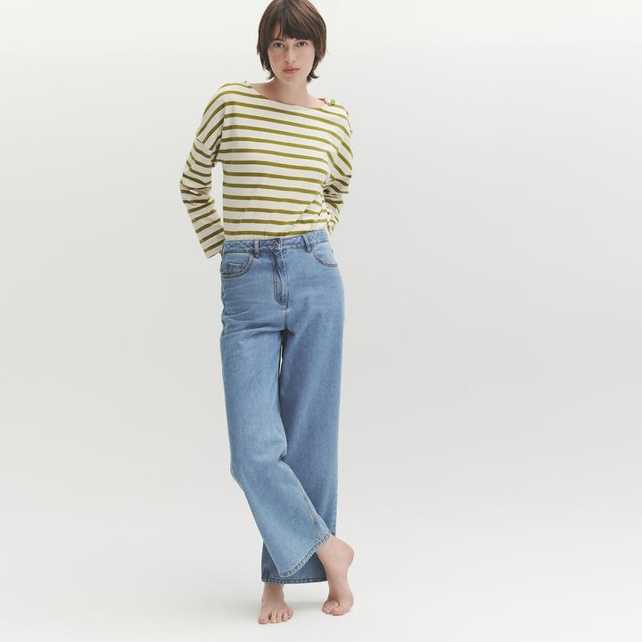 Produktbild La Redoute Collections Ringelshirt Signature AIMIE mit lockerer Schnittform (38)