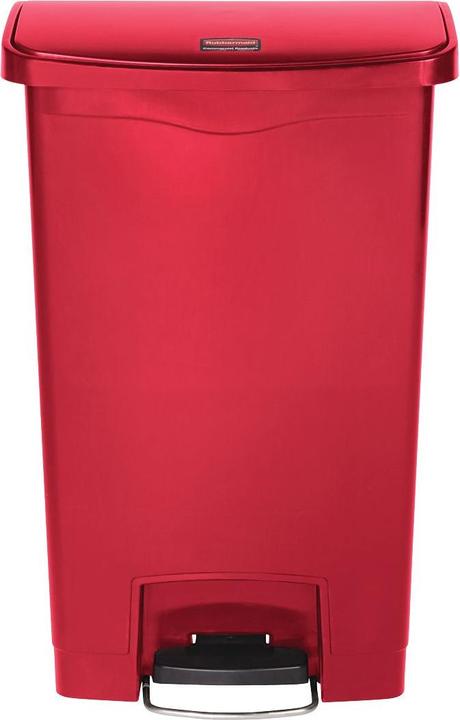 Image du produit Rubbermaid Collecteur de déchets à pédale mobile (90 l)