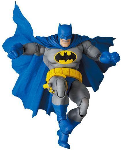Actual product image Medicom Batman - The Return of the Dark Knight MAF EX Action Figures Batman Blue Version & Robin 11- 16 cm