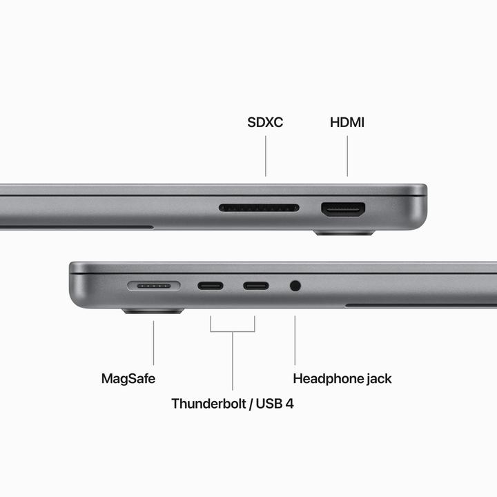 Produktbild Apple MacBook Pro - Late 2023 (14", M3, 8 GB, 512 GB, CH)
