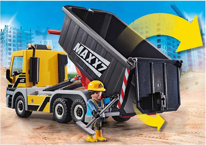 Productafbeelding Playmobil Vrachtwagen met wissellaadbak (70444, Playmobil Stad Actie)