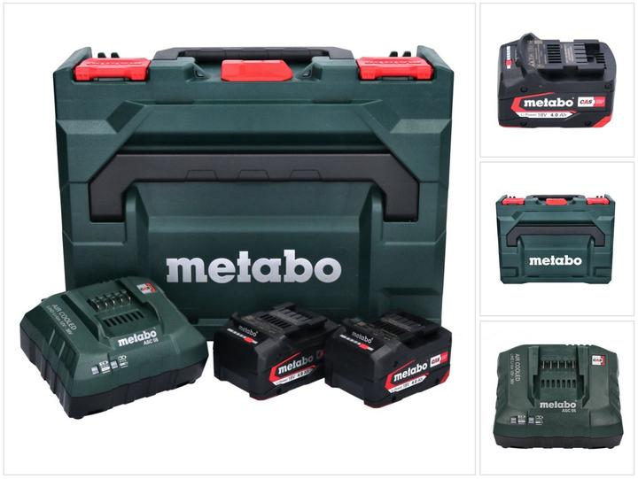 Image du produit Metabo Set de base 2x 4.0Ah (18 V)