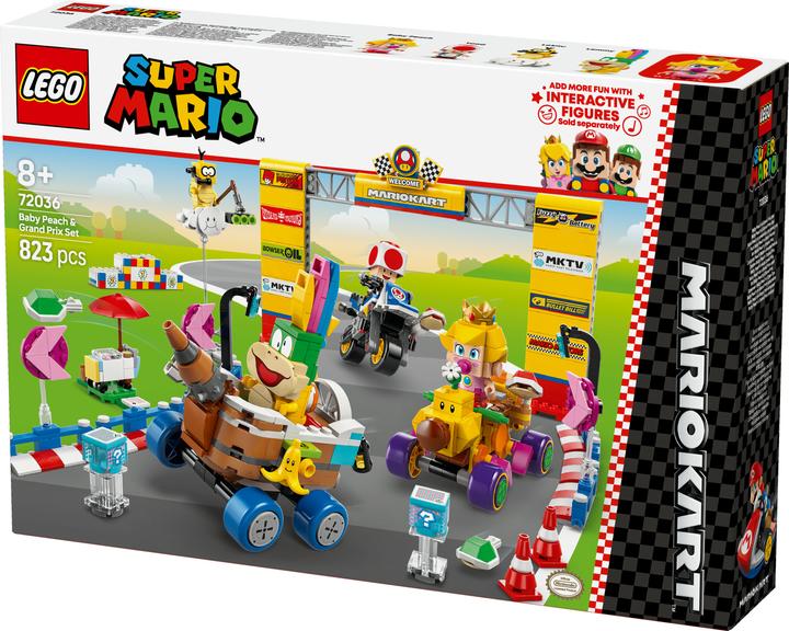 Image du produit LEGO Mario Kart - Kit bébé Peach & Grand Prix (72036, LEGO Super Mario)