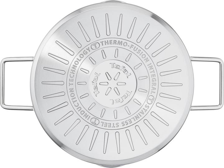 Actual product image Tefal Nordica cookware set, 6 pcs (24 cm, Pot, Stainless steel)