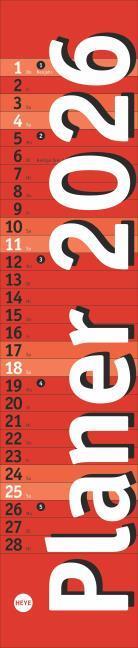 Image du produit Langplaner mini, rot 2026 (Allemand)