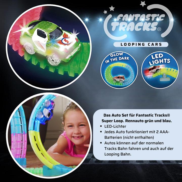 Actual product image Fantastic Tracks Looping Cars
