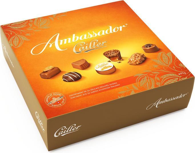 Actual product image Cailler Ambassador Pralines (490 g)