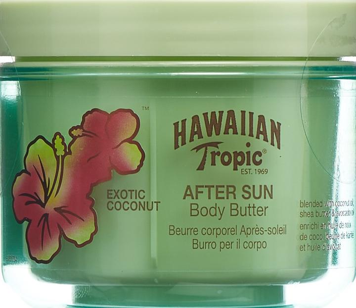 Image du produit Hawaiian Tropic Beurre pour le corps après-soleil Exotic Coconut (Baume, 250 ml)