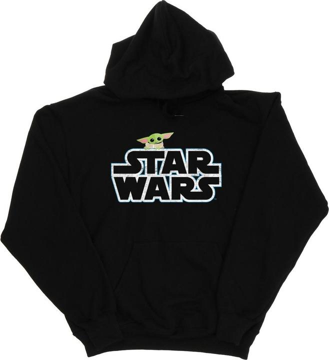 Produktbild Star Wars The Mandalorian The Child Logo Kapuzenpullover Jungen (140, 146)