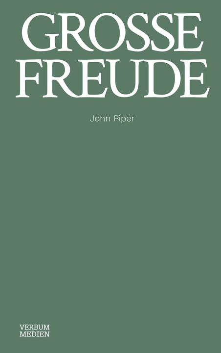 Immagine prodotto Grosse Freude (Tedesco, John Piper, 2021)