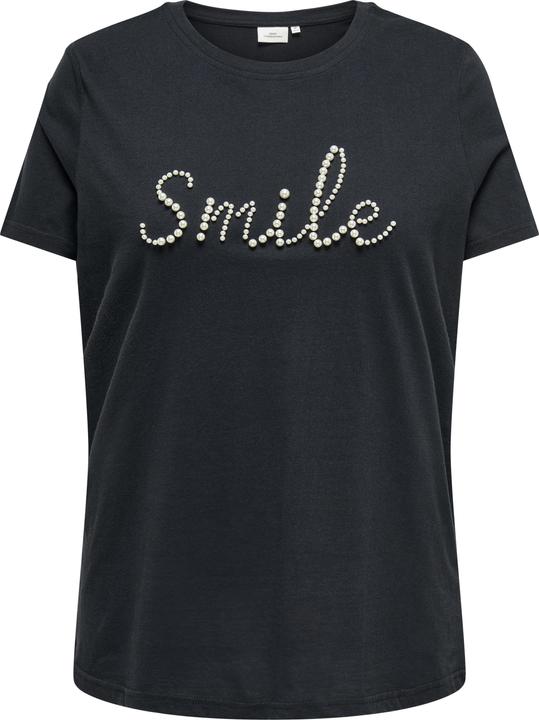 Only Normal geschnitten Rundhals Curve Top T-shirt (L)