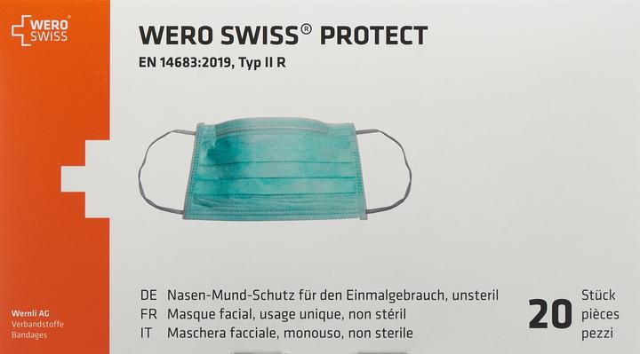 Immagine prodotto Wero Swiss Proteggere la maschera (Tipo IIR, 20 x)