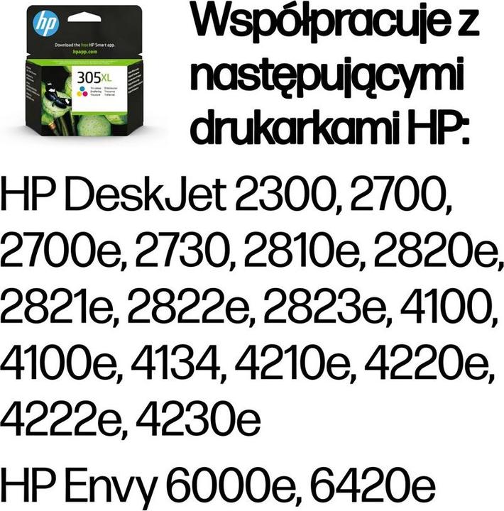 Actual product image HP 305XL (M, Y, C)
