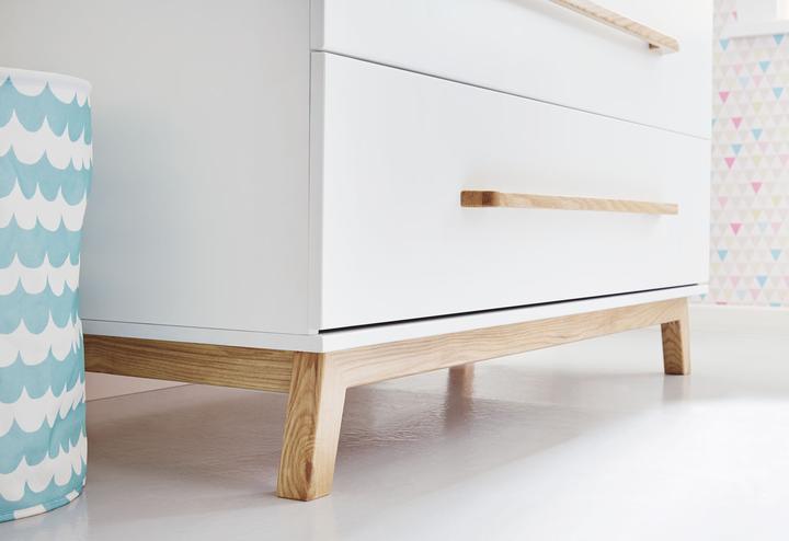 Produktbild Pinolino Sparset Riva breit (Babybett, Wickelkommode)