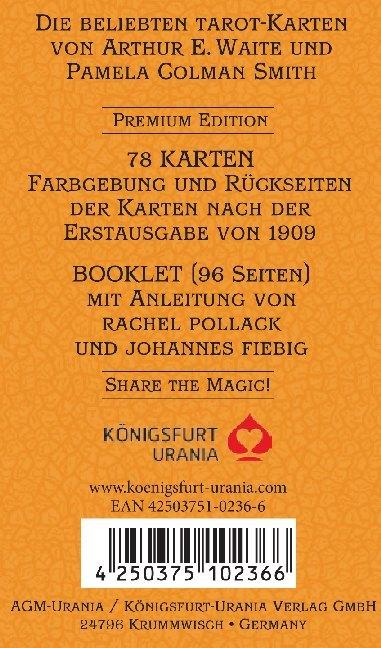 Actual product image Premium Tarot von A.E. Waite (German, Arthur Edward Waite, 2017)