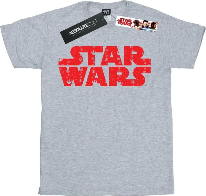 Produktbild Star Wars Christmas Logo TShirt Mädchen (140, 146)