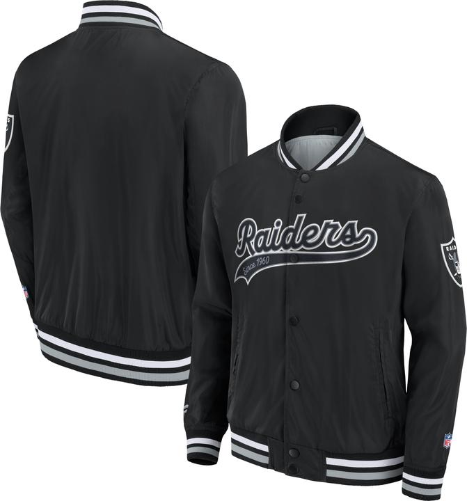 Image du produit Fanatics Las Vegas Raiders NFL SATEEN College Jacket (XXL)