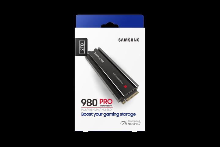 Produktbild Samsung 980 Pro mit Heatsink (2000 GB, M.2 2280)