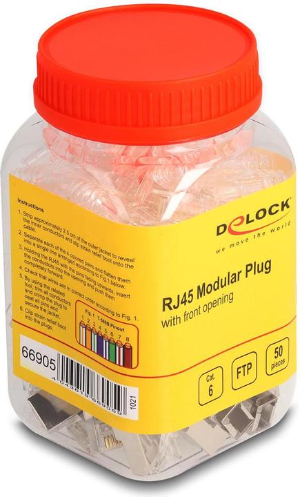 Immagine prodotto Delock Spina modulare RJ45 (Connettore del cavo di rete)