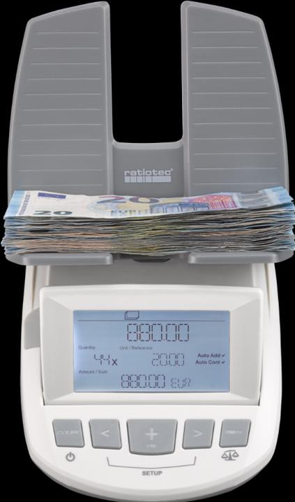 Produktbild ratiotec Geldwaage RS 1000 (Made in Germany) (Geldscheinzähler)