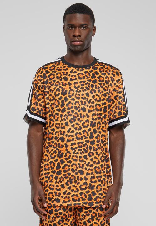 Actual product image Urban Classics Oversized Mesh AOP Tee - 142647 (M)