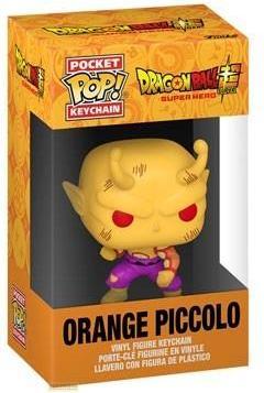 Immagine prodotto Funko Dragon Ball Super: Super Hero POP! Vinyl Schlüsselanhänger 4 cm Orange Piccolo Display (12)