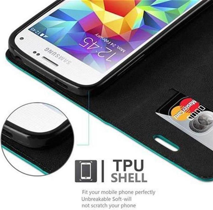 Produktbild Cadorabo Book Invisible Magnet Cover (Samsung Galaxy S5 Mini)