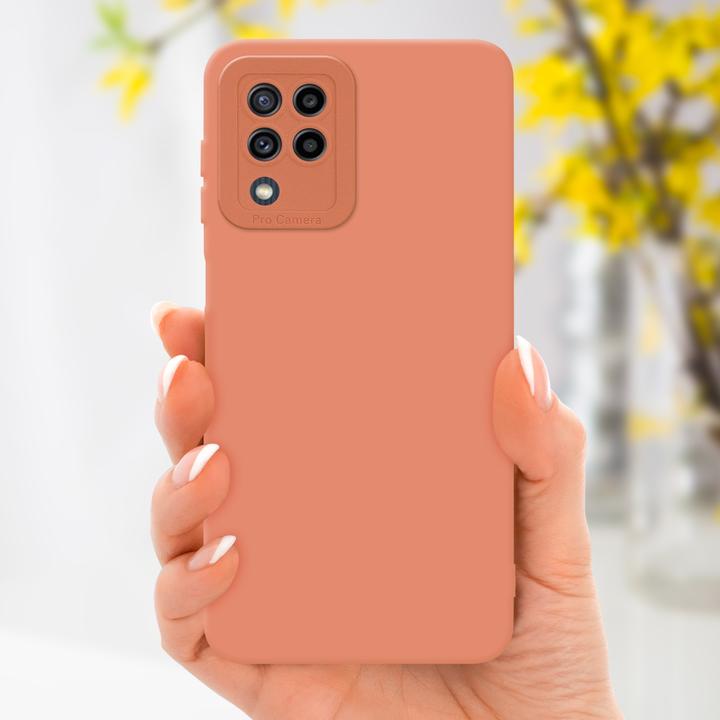 Actual product image Cadorabo Case for Samsung Galaxy M22 / M32 4G in TPU Fluid LM162 Style (Samsung Galaxy M22, Samsung Galaxy A32)