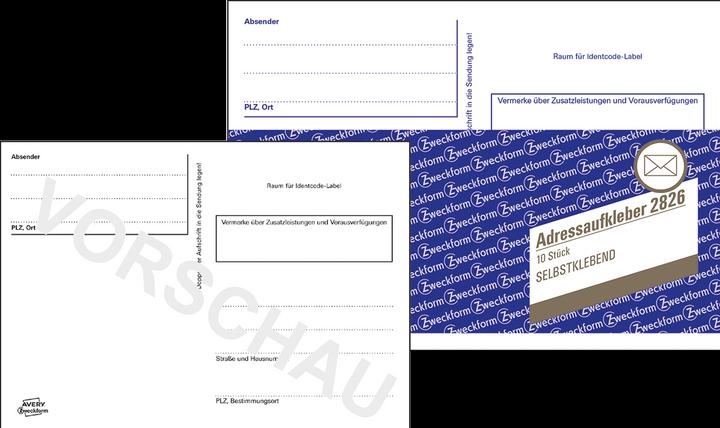 Image du produit Avery Livret d'étiquettes d'adresse
