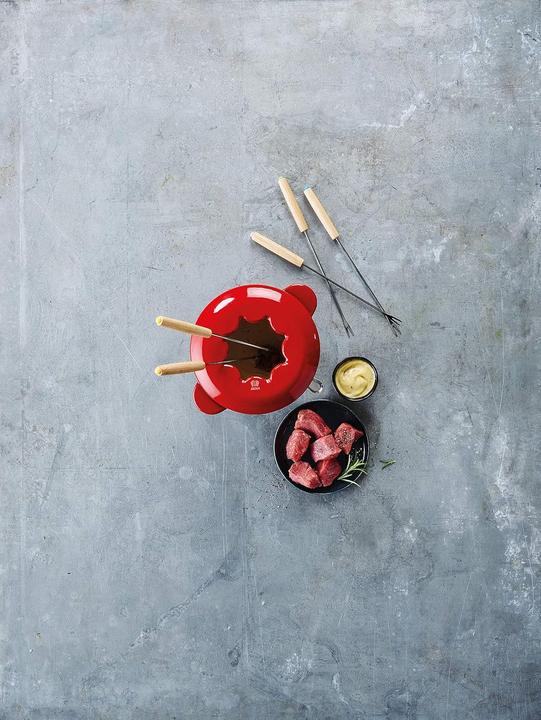 Immagine prodotto Beka Set fonduta 'Arome' 10 pezzi (Fondue Chinoise, Fondue di formaggio, Fonduta Bourguignonne, Fondue al cioccolato)
