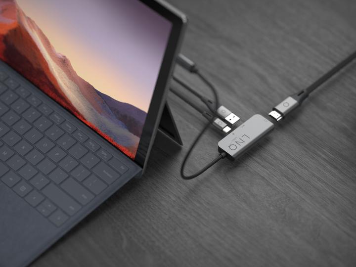 Actual product image LINQ Connects 3in1 USB-C Multiport Hub (USB-C, 1 Ports)