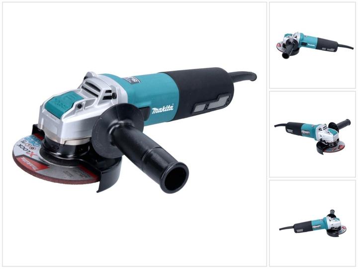Produktbild Makita Ø125mm Winkelschleifer X-LOCK GA5080RX02 1.400 Watt+ Schutzhaubenabdeckung