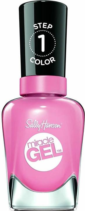 Sally Hansen MIRACLE GEL #245-satel-lite pink 14.7 ml (245-satel-lite pink, Gel-Effect Nail Polish)