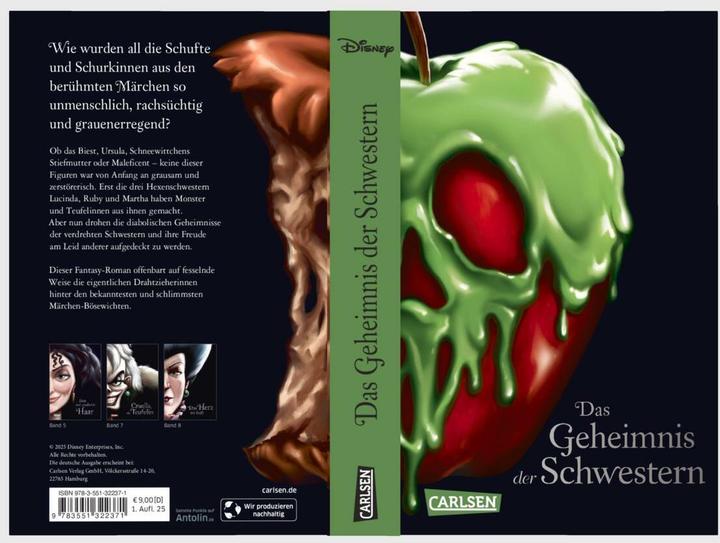 Produktbild Disney Villains 6: Das Geheimnis der Schwestern (Walt Disney, Serena Valentino, Ellen Kurtz, Deutsch)